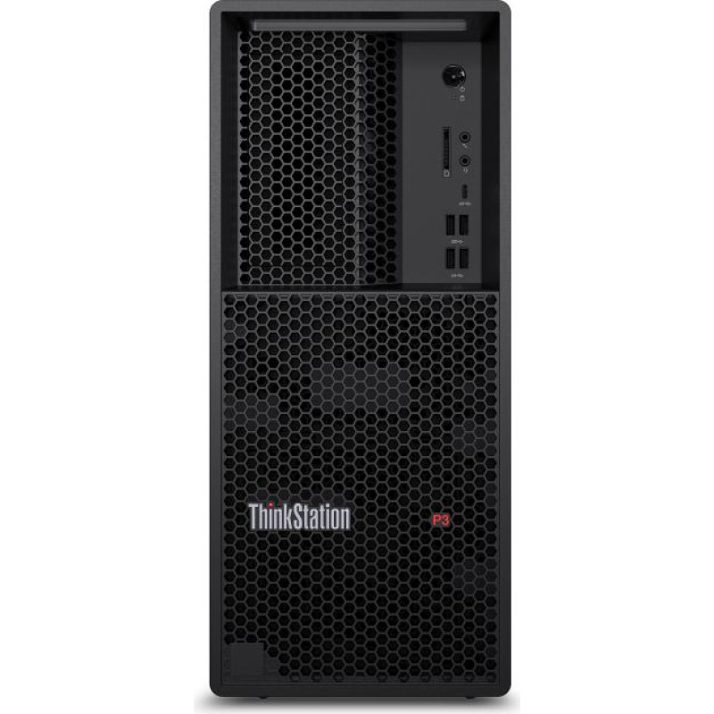 Lenovo ThinkStation P3 Tower Gen 2 Intel Core Ultra 7 265K 32 GB DDR5-SDRAM 1 TB SSD NVIDIA RTX A1000 Windows 11 Pro Darbstacija Melns