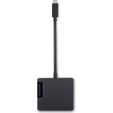 Lenovo 4X90M60789 dokstacija USB 3.2 Gen 1 (3.1 Gen 1) Type-C Melns