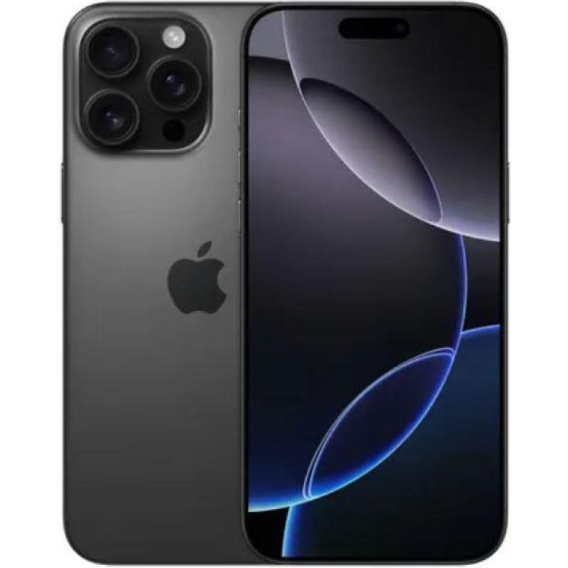 Apple MOBILE PHONE IPHONE 16 PRO MAX/256GB BLACK TITAN. MYWV3 APPLE