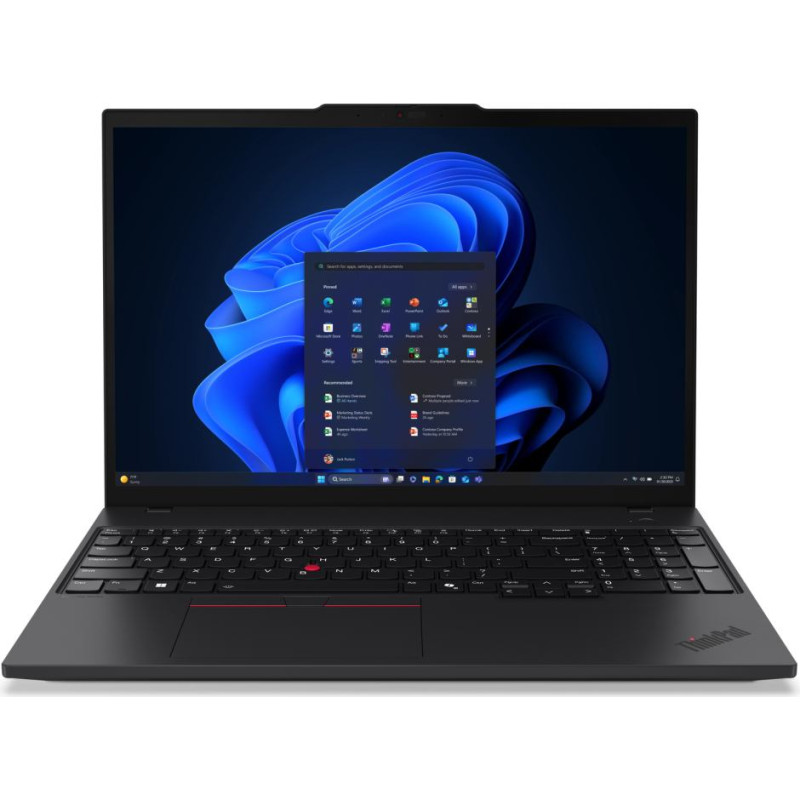 Lenovo ThinkPad T16 Gen 4 (Intel) Intel Core Ultra 7 255U Portatīvais dators 40,6 cm (16