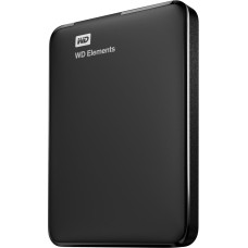 Western Digital External HDD|WESTERN DIGITAL|Elements Portable|2TB|USB 3.0|Colour Black|WDBU6Y0020BBK-WESN