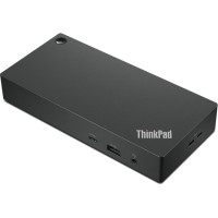 Lenovo ThinkPad Universal USB-C Dock Vadu USB 3.2 Gen 1 (3.1 Gen 1) Type-C Melns
