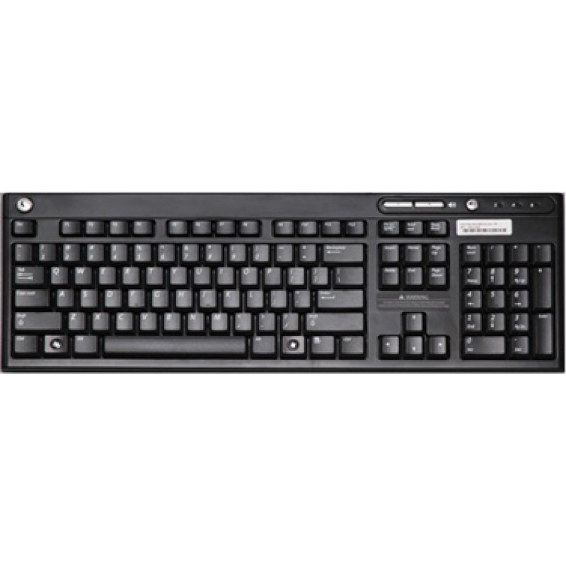 HP 697737-041 tastatūra USB QWERTZ Vācu Melns