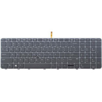 HP 821157-B71 portatīvo datoru rezerves daļa Tastatūra