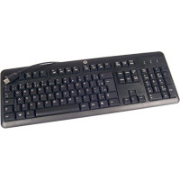 HP 672647-063 tastatūra Birojs USB Itāļu Melns