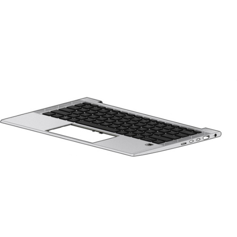 HP w. Upper Cover Tastatūra