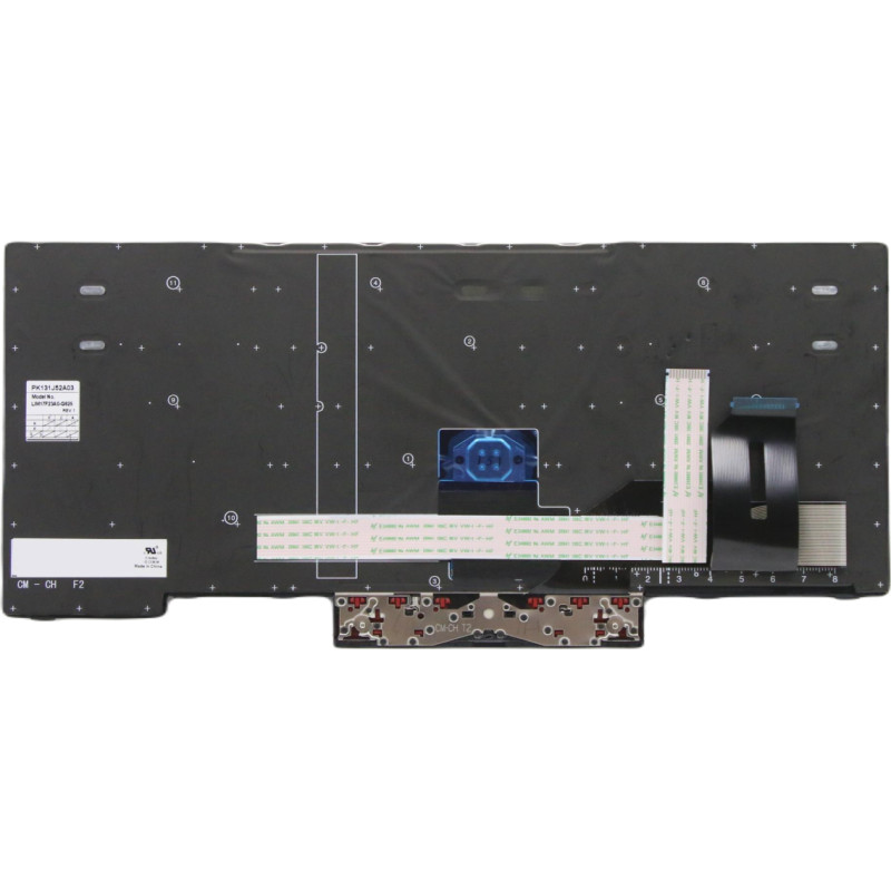 Lenovo 5N20V44048 portatīvo datoru rezerves daļa Tastatūra