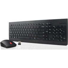 Lenovo 4X30M39472 tastatūra Pele iekļauta RF Bezvadu Vācu Melns