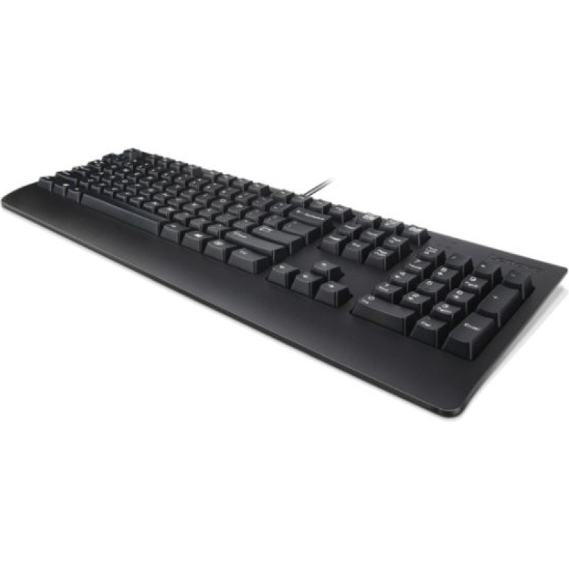 Lenovo Preferred Pro II tastatūra Universāls USB QWERTY Spāņu Melns