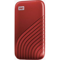 Western Digital External SSD|WESTERN DIGITAL|My Passport|500GB|USB-C|Write speed 1000 MBytes/sec|Read speed 1050 MBytes/sec|Proprietary|WDBAGF5000ARD-WESN