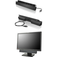 Lenovo USB Soundbar Melns 2.0 kanāli 2,5 W