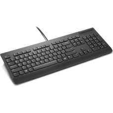 Lenovo 4Y41B69384 tastatūra Birojs USB QWERTY Britu angļu valoda Melns