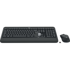 Logitech Advanced MK540 tastatūra Pele iekļauta Universāls USB QWERTY Ziemeļvalstu Melns, Balts