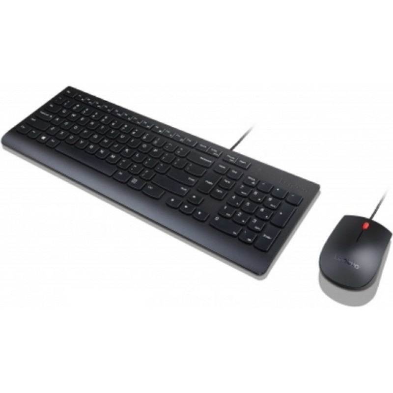 Lenovo Essential tastatūra Pele iekļauta Universāls USB Itāļu Melns