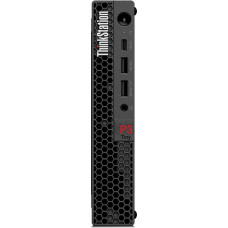 Lenovo P3 Intel® Core™ i7 i7-13700T 16 GB DDR5-SDRAM 512 GB SSD NVIDIA T400 Windows 11 Pro Mini PC Melns