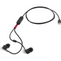 Lenovo 4XD1C99220 austiņas un brīvroku komplekts Vadu Ausīs Mūzika / ikdiena USB Veids-C Melns