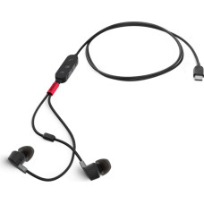 Lenovo 4XD1C99220 austiņas un brīvroku komplekts Vadu Ausīs Mūzika / ikdiena USB Veids-C Melns