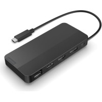 Lenovo 40B90000WW dokstacija Vadu USB 3.2 Gen 1 (3.1 Gen 1) Type-C Melns