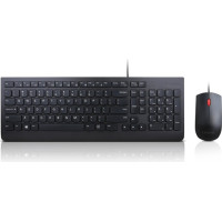 Lenovo 4X30L79894 tastatūra Pele iekļauta Birojs USB Franču Melns