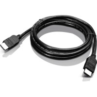Lenovo 2.0m HDMI HDMI kabelis 2 m HDMI Type A (Standard) Melns