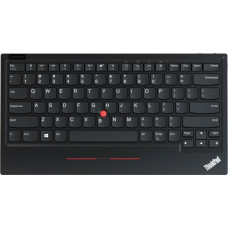 Lenovo ThinkPad Trackpoint II tastatūra Universāls RF bezvadu sakari + Bluetooth AZERTY Beļģijas Melns