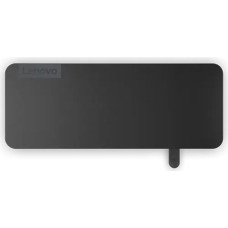 Lenovo 4X11N40212 dokstacija Vadu USB 3.2 Gen 1 (3.1 Gen 1) Type-C Melns