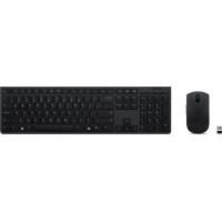 Lenovo 4X31K03975 tastatūra Pele iekļauta RF bezvadu sakari + Bluetooth Ziemeļvalstu Pelēks