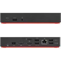 Lenovo Origin Storage 40AF0135EU dokstacija Dok-ligzda USB 3.2 Gen 1 (3.1 Gen 1) Type-A + Type-C Kokogles, Sarkans